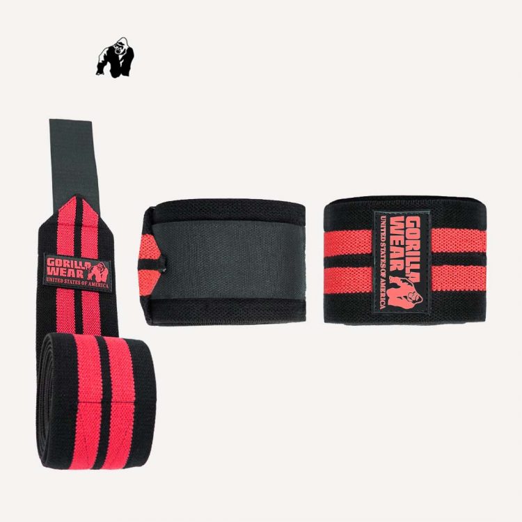 Knee Wrap Red 02